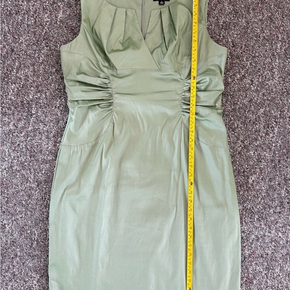 Adrianna Papell Dresses & Skirts - Adrianna Papell Elegant Green Shiny Mermaid Core Fairy Wedding Dress Size 16
